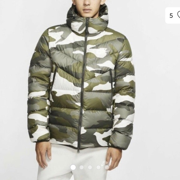 Men’s Nike Down Fill Hooded Puffer (NWT) - Picture 1 of 5